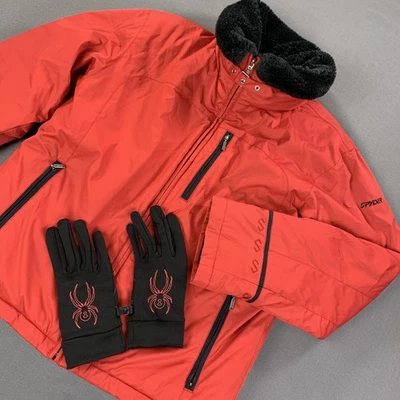Chaqueta Spyder De Colección Mujer 12/LG Roja Esquí Nieve Entrante GII 5000mm Piel Sintética 00s Foto 1 de 4