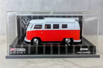 Corgi Classics - 06701 VW Camper Red White - Display Case  - Image 1 of 4