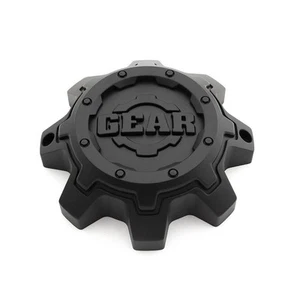 CAP-8L-M17 / Gear Alloy Satin Black Bolt-On Center Cap - Picture 1 of 3