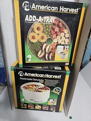 DESHIDRATADOR American Harvest SNACKMASTER 2400 Usado en caja con bandejas adicionales Foto 1 de 4