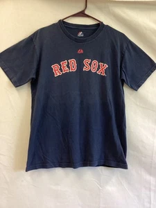 Majestic vintage Boston Red Sox short sleeve pullover tee shirt sz youth Large - Picture 1 of 10