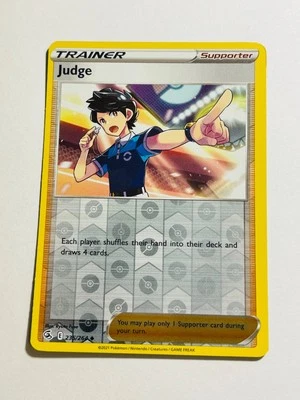 JUDGE 2021 Pokemon Fusion Strike Reverse Holo Uncommon POKÉMON 235/264 - Image 1 of 2