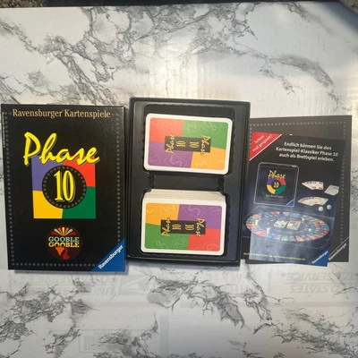 Ravensburger Kartenspiele Phase 10 Card Game 2005 Edition EUC In German Deustch - Image 1 of 4