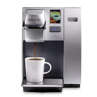 Keurig K155 Commercial Single Cup  K-Cup Pod Coffee Maker, Silver - Image 1 of 4