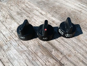 3 Magic Chef Camper Motorhome RV Gas Range Lite Burner Control Selector Knobs - Foto 1 di 11