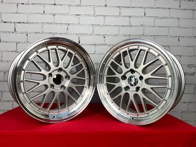 4X jantes à plat profond 19" style LM 8,5J + 9,5J adaptées pour BMW E34 E38 E... - Photo 1/4