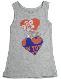 Flowers by Zoe Girls Sleeveless Ribbed Tank Top Shirt with Graphics - Picture 1 of 11