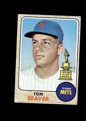 1968 Topps Tom Seaver New York Mets #45 EX Foto 1 de 2