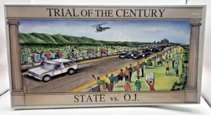 TRIAL OF THE CENTURY State vs OJ Board Game O.J. Simpson NEW 1995 RARE Sealed - Picture 1 of 3