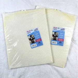 Craft It Uniek White Plastic Canvas Sheets Quick Count - 12 Pcs - Picture 1 of 3