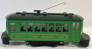 Lionel O Gauge 6-18404 San Francisco Green Trolley Car Vintage - Picture 1 of 14