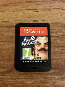 Hello Neighbor Shop Nintendo Switch (Puzzle) Cartridge - Picture 1 of 2