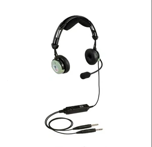 David Clark Aviation Headset Model JET-X 43107G-01, Ultra Light 4.5oz Dual Plugs - Bild 1 von 12