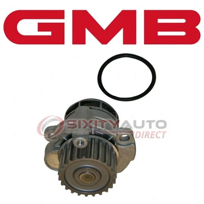 GMB Water Pump for 2007-2008 Audi A3 Quattro 2.0L L4 - Coolant Antifreeze wn Foto 1 de 4