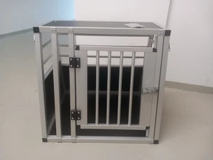 Hunde Transportbox_Alluminium_Wie Neu - Bild 1 von 6