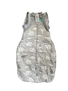 Love To Dream Swaddle Bag Size 00 Medium Cold Unisex Grey Transition No Wings - Picture 1 of 6