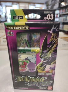 SEALED ULTIMATE LIFE FORM XD03 Expert Deck BOX DRAGON BALL TCG super card game - Picture 1 of 1
