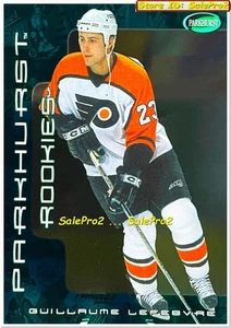 PARKHURST 2001 GUILLAUME LEFEBVRE NHL RC PHILADELPHIA FLYERS MINT ROOKIE #338 - Bild 1 von 2