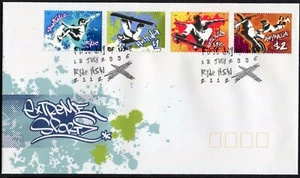 2006 Australia Extreme Sports Set Of 4 First Day Cover, Mint Condition - Picture 1 of 1
