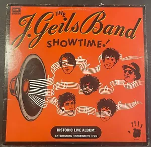 THE J. GEILS BAND - SHOWTIME! - 1982 EMI VINYL LP SO 17087 VG+/VG - Picture 1 of 5