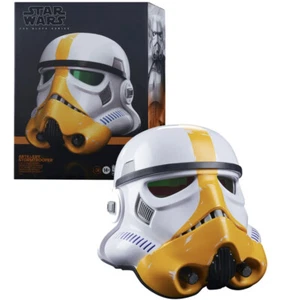 Star Wars Black Series Mandalorian Artillery Stormtrooper Premium Helmet 221001 - Picture 1 of 9