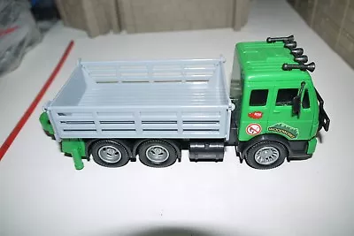 DICKIE TOYS PLASTIC LOGGER LOGGING LOG WOODWORKS TRUCK 7" - Image 1 of 4