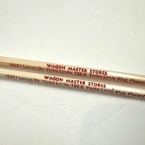 Vintage Holz Bleistiftwagen Master Stores Yorba Linda Placentia, CA - Bild 1 von 2