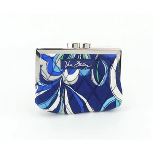 Vera Bradley mediterrane blaue Münzbörse - Bild 1 von 9