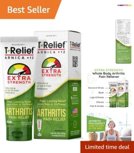 T-Relief Arthritis Pain Relief Cream, 2 Oz - Soothing No Side Effect Solution - Picture 1 of 11