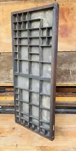 Letterpress Type Case Print Tray Vintage Industrial FREE POSTAGE G21 - Picture 1 of 9