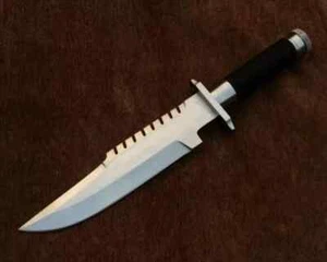 COLTELLO COMMANDO PERSONALIZZATO FATTO A MANO 5160 MOLLA ACCIAIO LS1 COLTELLO TATTICO BOWIE - Foto 1 di 9