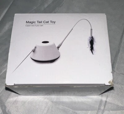 Magic Tail Katzenspielzeug Catch Me If You Can LED-Licht Neu Katze interaktiv - Bild 1 von 4