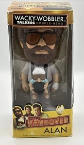 Funko Wacky Wobbler The Hangover Alan (w/ Baby) Talking Bobble Head. Sealed. - Picture 1 of 6