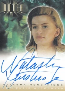 THE OUTER LIMITS:SEX,CYBORGS & SCIENCE FICTION - A1 NATASHA HENSTRIDGE AUTOGRAPH - Picture 1 of 1