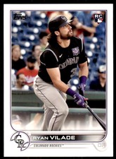 2022 TOPPS* RYAN VILADE COLORADO ROCKIES #586