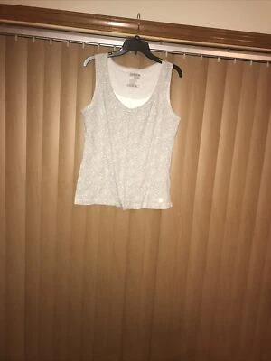 Nueva camiseta sin mangas Danskin para mujer para correr entrenamiento púrpura talla XXL Foto 1 de 4