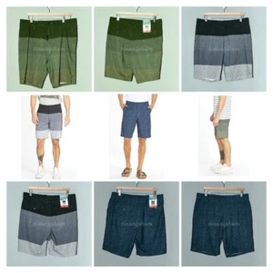 Micros Men's Hybrid Short 4-Way Stretch Flat Front Standard Fit Shorts - Picture 1 of 23
