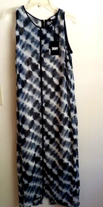 DKNY Women's Scoop-Neckline Sleeveless Sheer Lined Maxi Dress Size M NWT - Picture 1 of 3