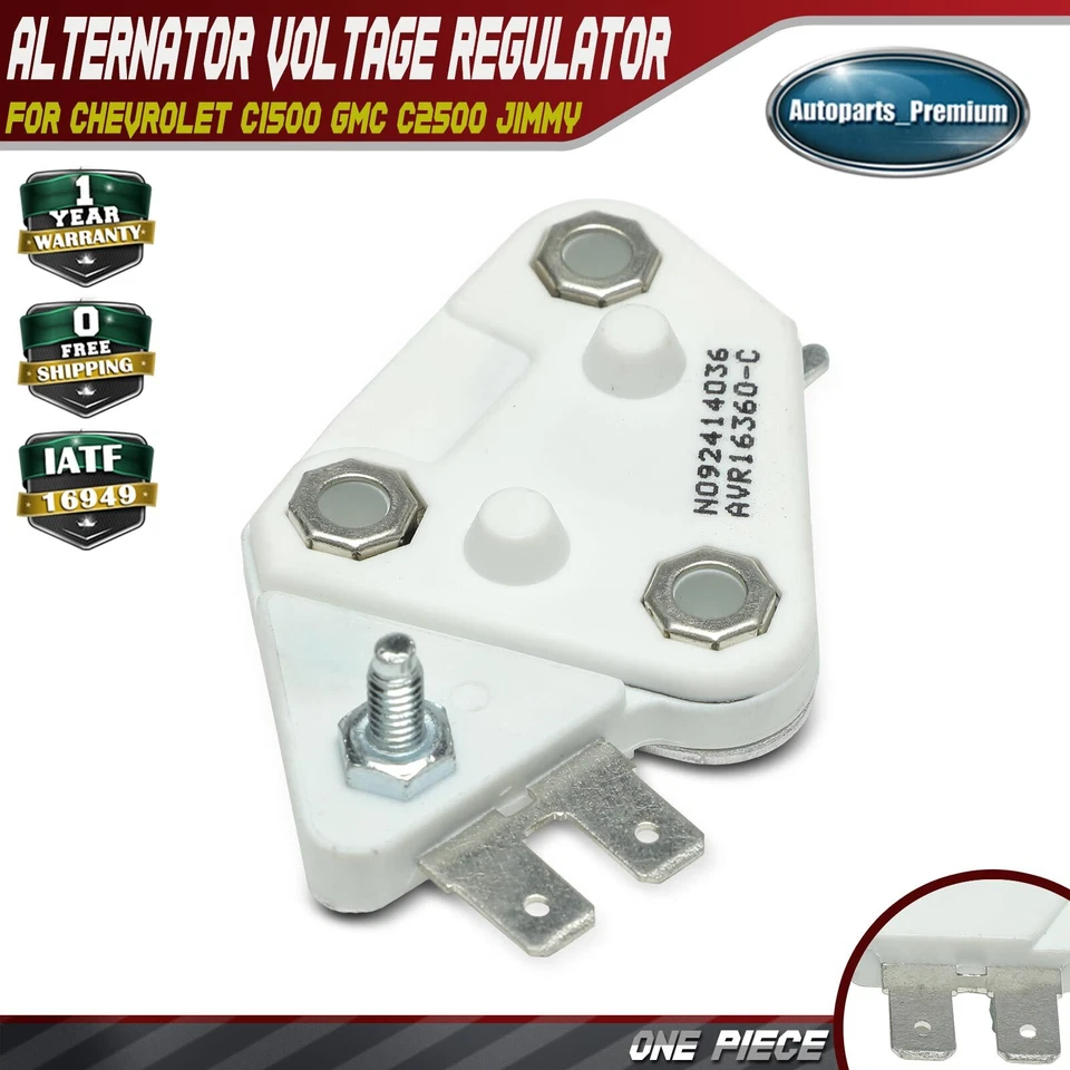Regulador de voltaje del alternador 14V para Chevrolet C1500 GMC C2500 Jimmy G3500 K2500 Foto 1 de 4