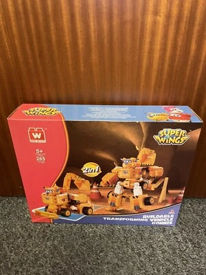 Super Wings Transforming Vehicle Donnie-NEW & FREE DELIVERY-Dented Boxes - Image 1 of 2