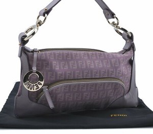 purple fendi bolsa