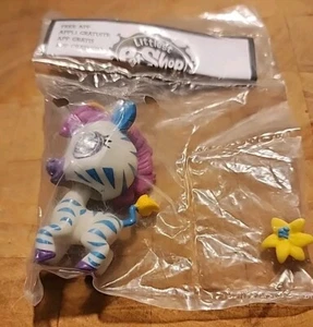 Hasbro Littlest Pet Shop Special Edition Zinnia Gardner Zebra Figure #3846 NEW! - Picture 1 of 5