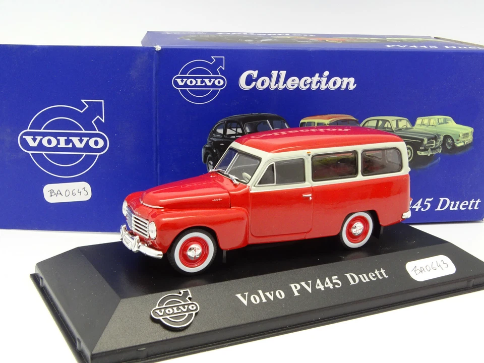Atlas UH Press 1/43 - Volvo PV445 Duett Red - Image 1 of 1