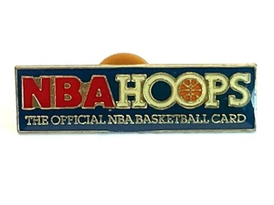 NBA Hoops Official Basketball Card Collectible Lapel Pin Vintage Inaugural 1989 - Picture 1 of 4