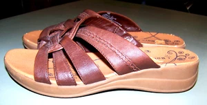 Bare Traps Jargon Women's Strappy Sandals Sz 8M Brown Leather - Picture 1 of 4