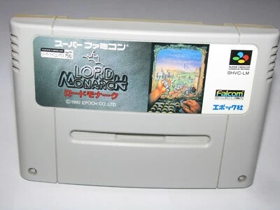 Lord Monarch Super Famicom SFC Japan import US Seller - Image 1 of 2