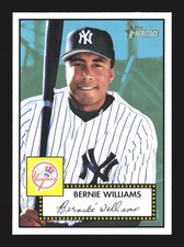 2001 Topps Heritage Baseball #216 Bernie Williams    New York Yankees