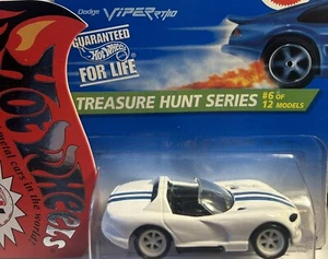 Hot Wheels 1996 Treasure Hunt Series DODGE VIPER RT/10 NEW in BLISTER !!! - Picture 1 of 2