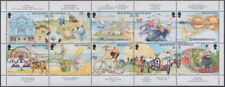 ISLE of MAN Sc #586a MNH BOOKLET PANE of 10 PROMOTING TOURISM, NUMEROUS TOPICS