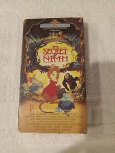 The Secret Of Nimh Vintage 1982 VHS Original Sleeve and PRINT!Also Original Tape - Picture 1 of 4
